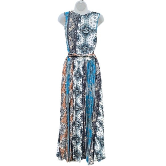 VICI Multicolored Boho Diana Sleeveless Maxi Dress Sz S - Picture 11 of 16